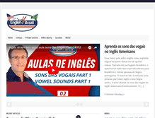 Tablet Screenshot of english4brazil.com